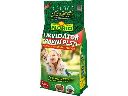 008227 FLORIA Likvidator travni plsti 7,5kg 8594005009325