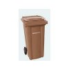 popelnice 120l hnědá