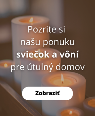 Ponuka sviečok a vôní