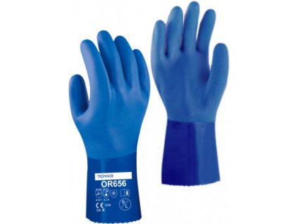 1721 1 rukavice or656 modre velikost 8 m