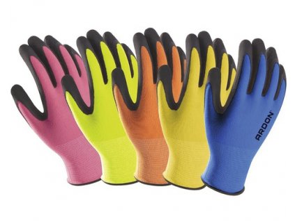 Pracovní rukavice ARDON (barva+velikost 9"/L Oranžové)