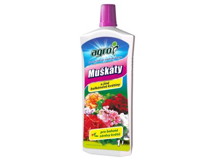4388 1 agro kapalne hnojivo pro muskaty a jine balkonove kvetiny 1 l