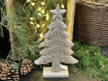 16941 stromek drevo 31cm