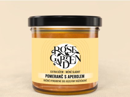 20291 1 dzem rose garden pomeranc s aperolem 160g stribra medaile 2024