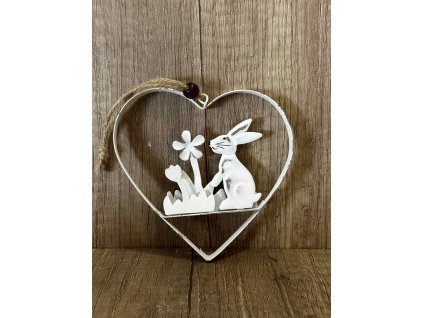 19025 srdce zaves se zajicem