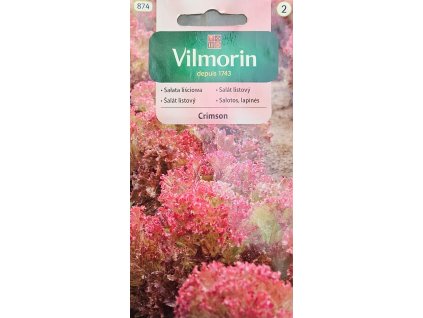 Šalát listový Crimson Vilmorin