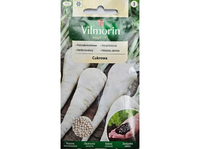 Petržlen Cukrova obalovaný Vilmorin