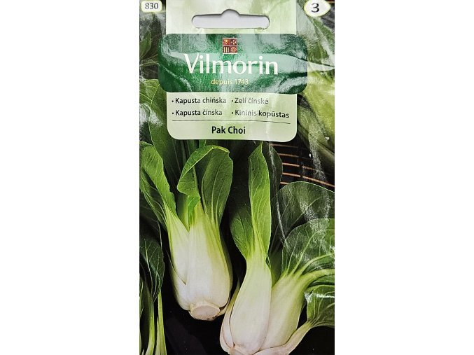 Kapusta čínska Pak Choi Vilmorin