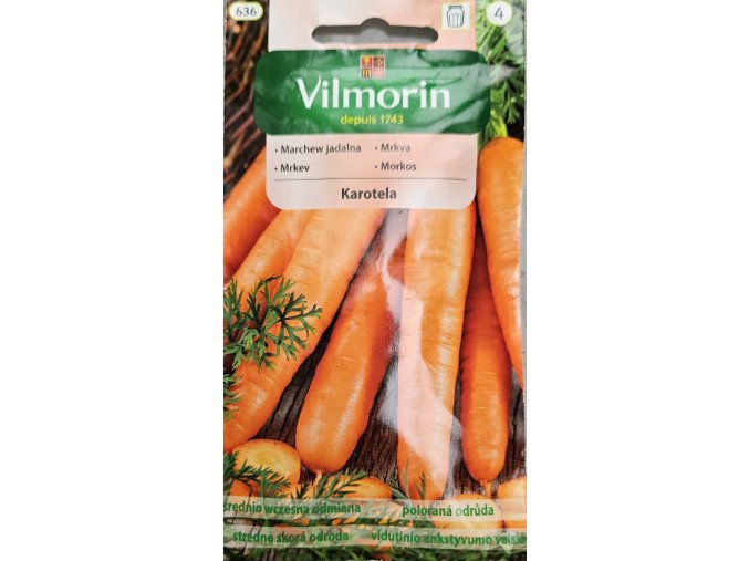 Mrkva Karotela Vilmorin
