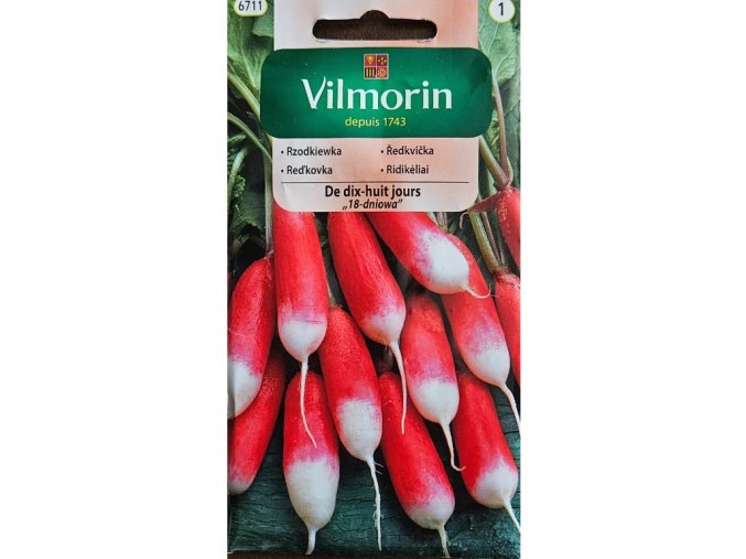 Reďkovka De dix-huit jours Vilmorin
