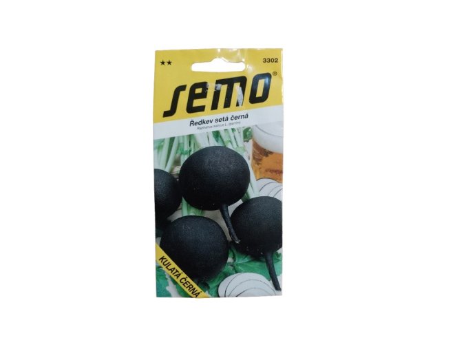 Reďkovka Gulatá Čierna Semo