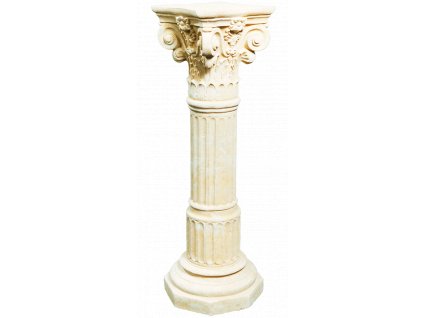 Kamenný sloupek s kanelami II, výška 79 cm, 33 kg