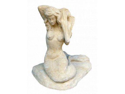 zahradní sochy - Mořská panna, výška 77cm, 106kg