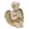 zahradní sochy - Anděl klečící IV, výška 38 cm, 12 kg