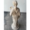 sochy zahradní - Dívka s miskou, výška 60 cm, 4,5 kg