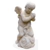 sochy na zahradu - Anděl klečící II, výška 59 cm, 30 kg