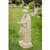 zahradní socha na zahradu - Svatý Petr (s klíčem), výška 105 cm, 95 kg