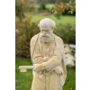 zahradní socha na zahradu - Svatý Petr (s klíčem), výška 105 cm, 95 kg