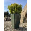 velke zahradni keramicke kvetinace z kameniny zahradni dekorace zelena vysoka