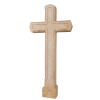 zahradní dekorace - Kříž malý, výška 105,5 cm,  37 kg