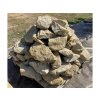 Kámen na skalku, pískovec na skalku - paleta 800 kg, rozměr 12-35cm