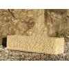 AKCE 3ks Kamenný truhlík z pískovce - truhlík, délka 71 cm, šířka 20 cm, výška 19 cm
