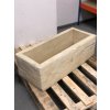 Kamenný truhlík z pískovce, dlouhé, 70kg