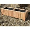 Vyvýšený záhon velký ROBUST II, modřín, 160x53x45
