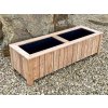 Vyvýšený záhon velký ROBUST II, modřín, 160x53x45