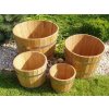 Venkovní květináč dubový - vědro pr.800x700