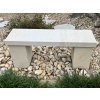 kamenna lavicka piskovec zahradni dekorace 1