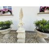 kamenna dekorace podstavec zahradni dekorace mramor 3