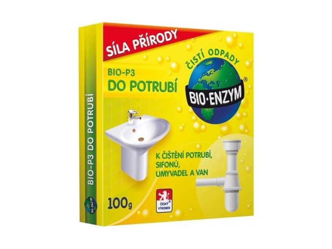 BIO-P3 do potrubí - 100g