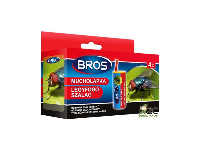 Bros mucholapka sada - 4ks