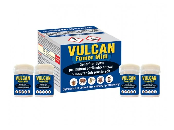 Dýmovnice VULCAN FUMER MIDI 4ks