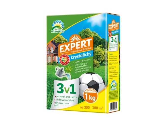 44264 hnojivo expert krystalicke 3v1 na travnik 1kg