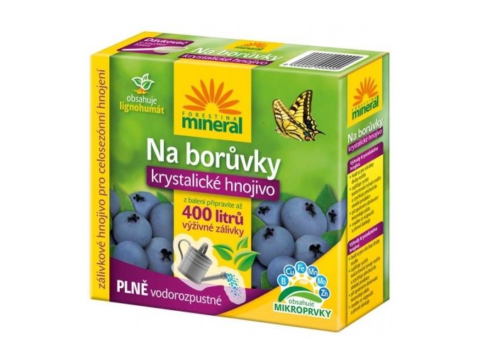 Krystalické hnojivo s lignohumátem na Borůvky a Rododendrony - 400g