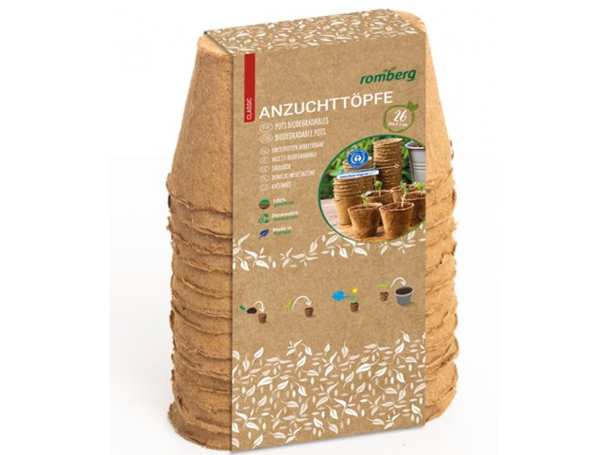 Květník NATUR d6cm 26ks