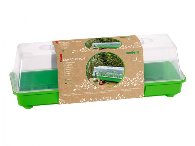 Miniskleník L s ventilací 58x19x19cm