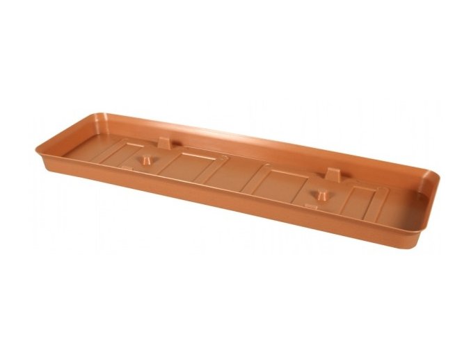 Miska pod truhlík Verbena - terakota 50cm