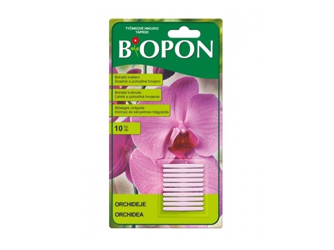 Tyčinky Biopon na Orchideje - 10ks
