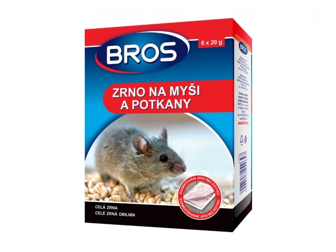 Bros - zrno na myši a potkany 120g