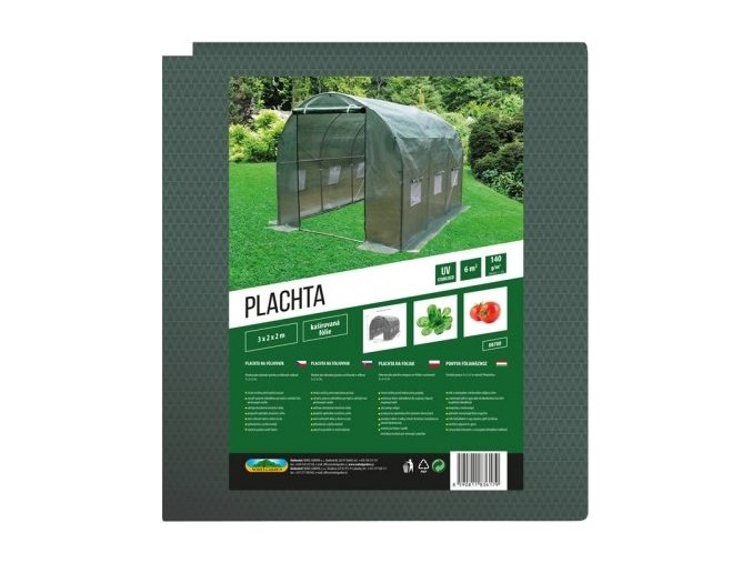 Plachta na foliovník kašírovaná folie 6m2 2x3m