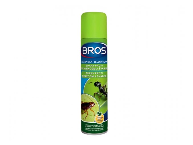 Bros - Zelená síla sprej proti mravencům a švábům 300 ml