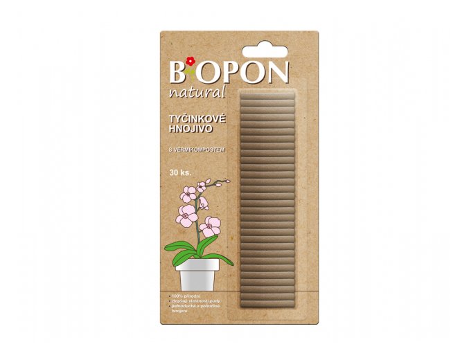 Tyčinky - Bopon Natural s vermikompostem 30 ks