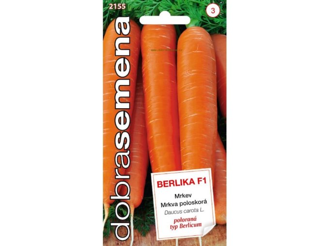 BERLIKA F1 1 3 g Mrkev obecna