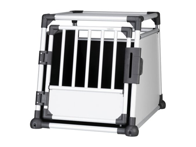 Transportní klec - hliníkový rám, pevné panely 60x65x86 cm, nosnost 30 kg