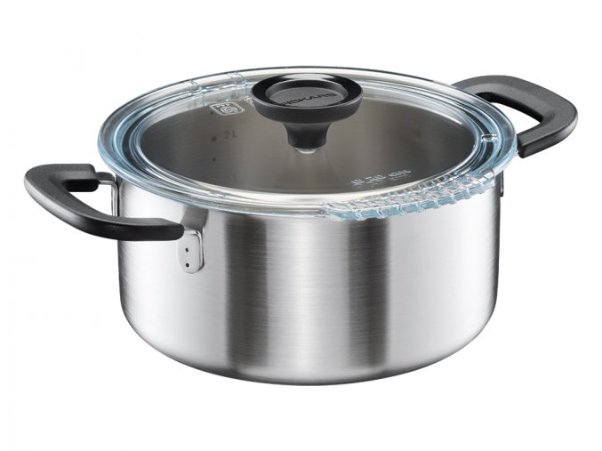 Hrnec FISKARS FUNCTIONAL FORM s pokličkou 3l 20cm 1072316