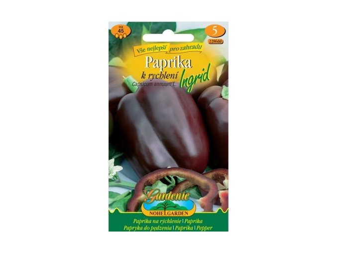 Paprika zeleninová k rychlení INGRID NOHEL GARDEN