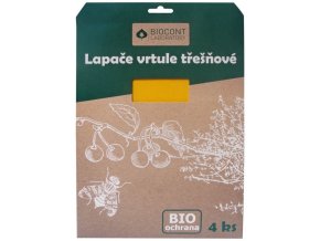 Biocont žluté desky proti vrtuli na Třešně - 4ks
